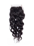 MALAYSIAN NATURAL WAVY LACE CLOSURE